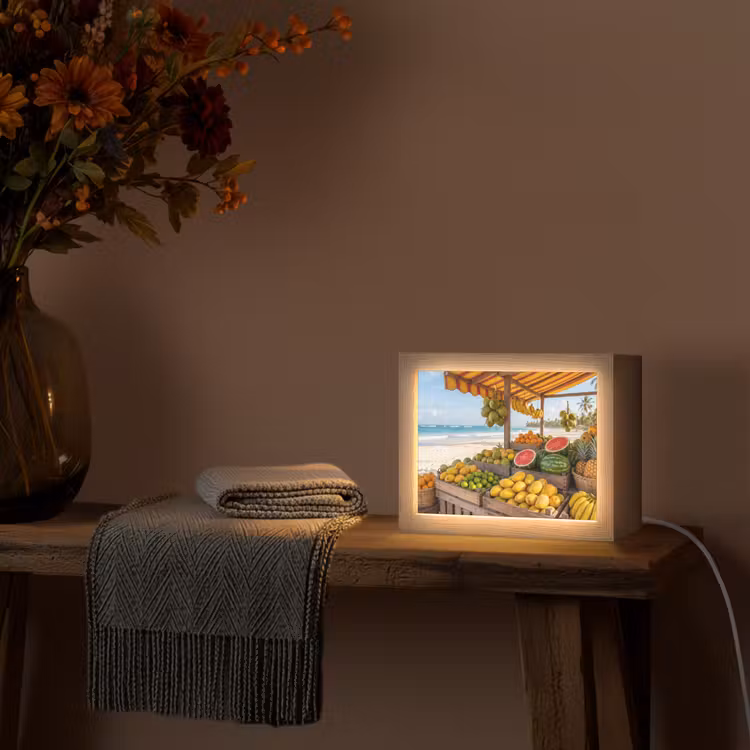 Lightbox - Wandlamp - Fruit - Strand - Tropisch — 5