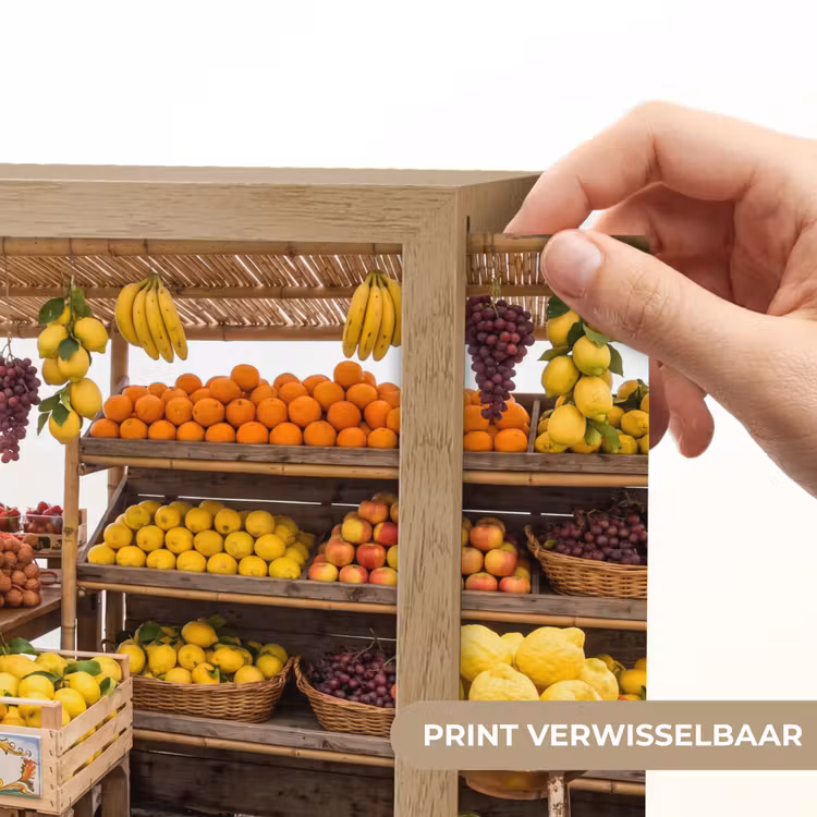 Lightbox - Wandlamp - Marktkraam - Fruit - Vers — 6