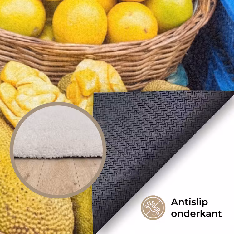 Vloerkleed - Fruit - Markt - Kleurrijk — 4