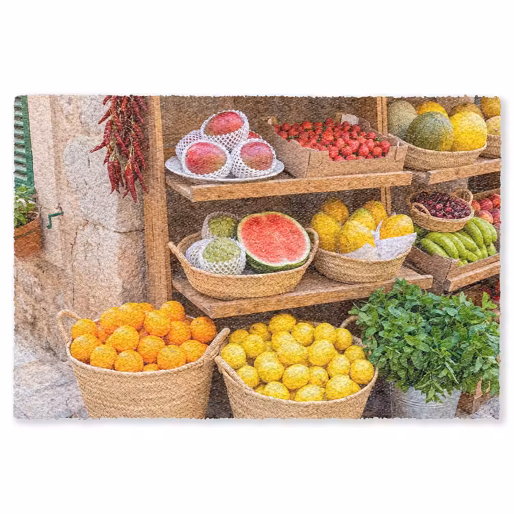 Vloerkleed - Fruit - Markt - Vers — 1