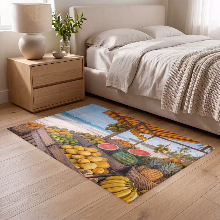 Vloerkleed - Fruit - Strand - Tropisch — 5
