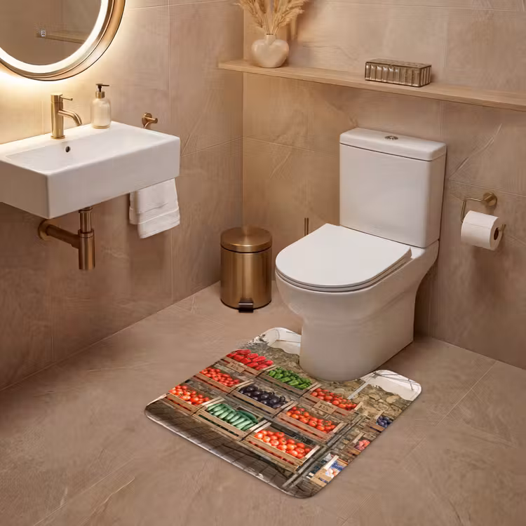 Wc Mat - Eten - Markt - Vers — 3