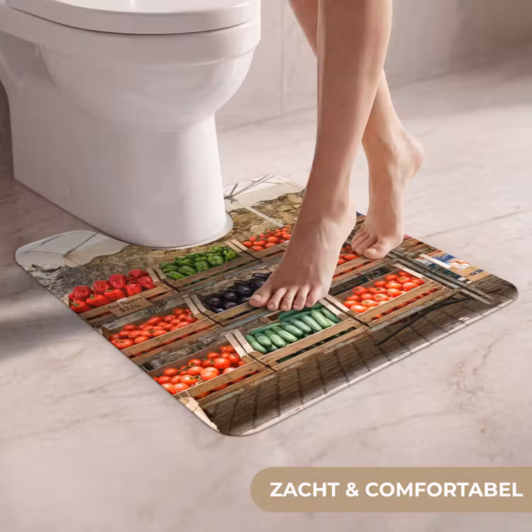 Wc Mat - Eten - Markt - Vers — 5