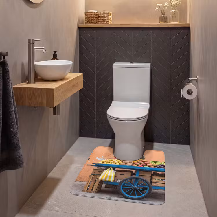Wc Mat - Fruit - Kar - Straat — 2