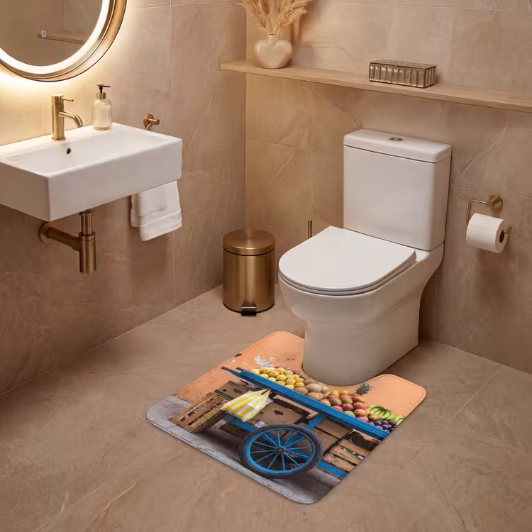 Wc Mat - Fruit - Kar - Straat — 3