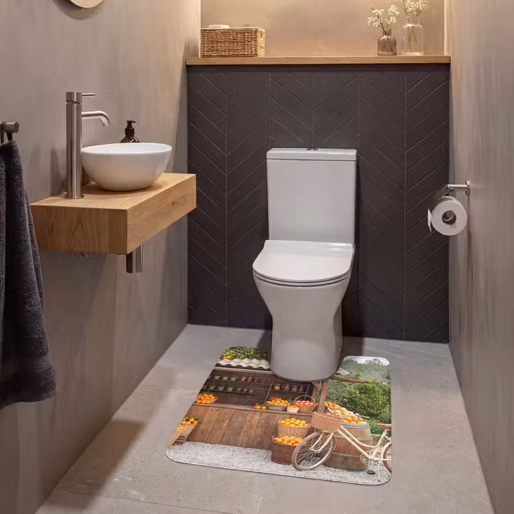 Wc Mat - Fruit - Markt - Landelijk — 2