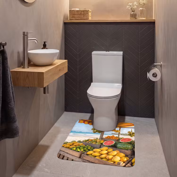 Wc Mat - Fruit - Strand - Tropisch — 2