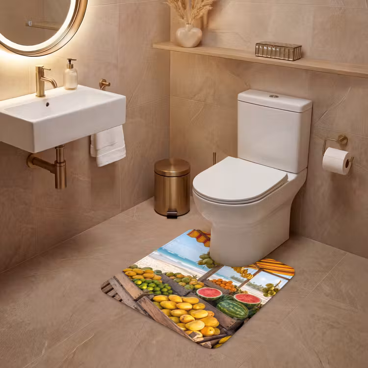 Wc Mat - Fruit - Strand - Tropisch — 3