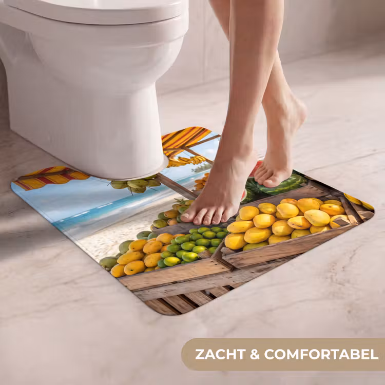 Wc Mat - Fruit - Strand - Tropisch — 5