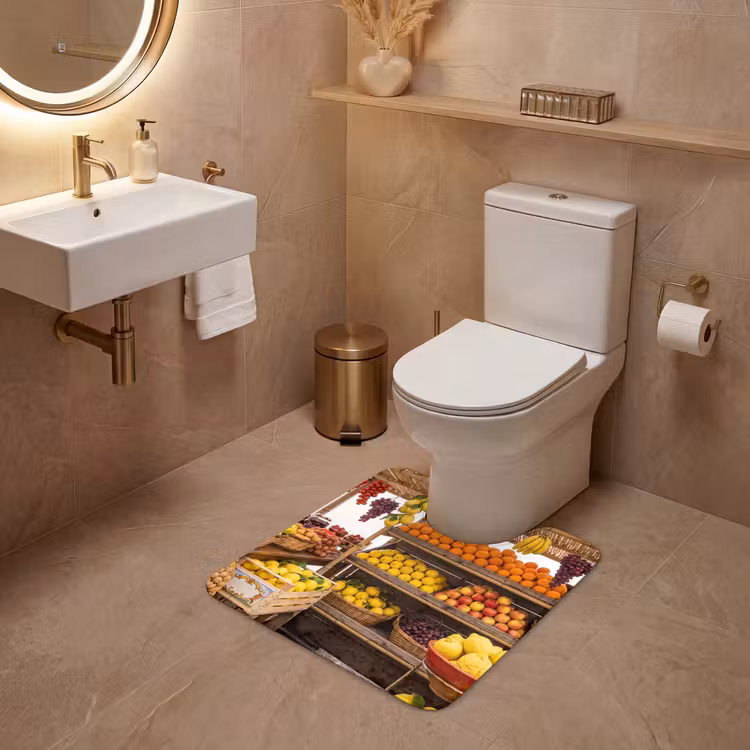 Wc Mat - Marktkraam - Fruit - Vers — 3