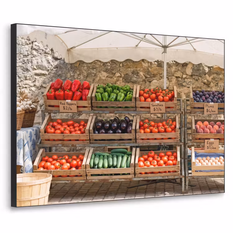 Art Frame - Eten - Markt - Vers — 1