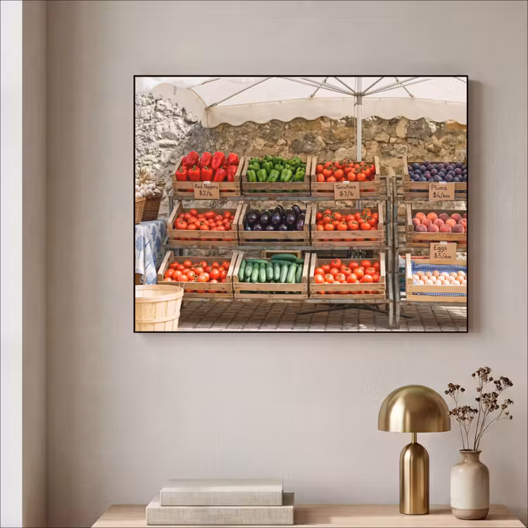 Art Frame - Eten - Markt - Vers — 5