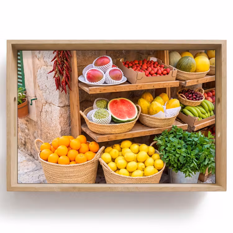 Dienblad - Fruit - Markt - Vers — 1