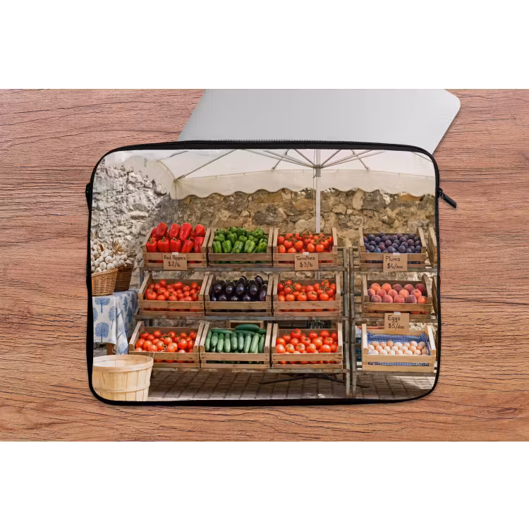 Laptophoes - Eten - Markt - Vers — 2