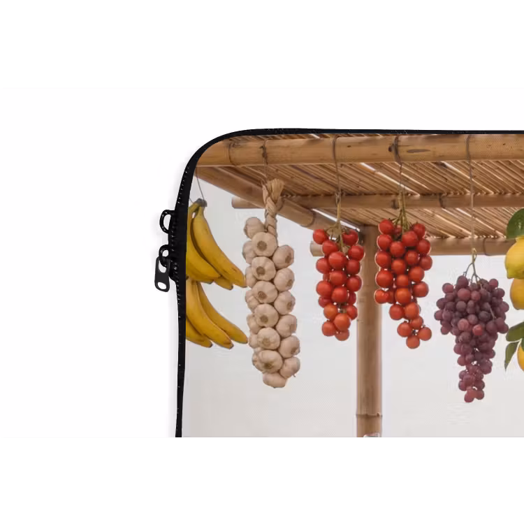 Laptophoes - Marktkraam - Fruit - Vers — 5