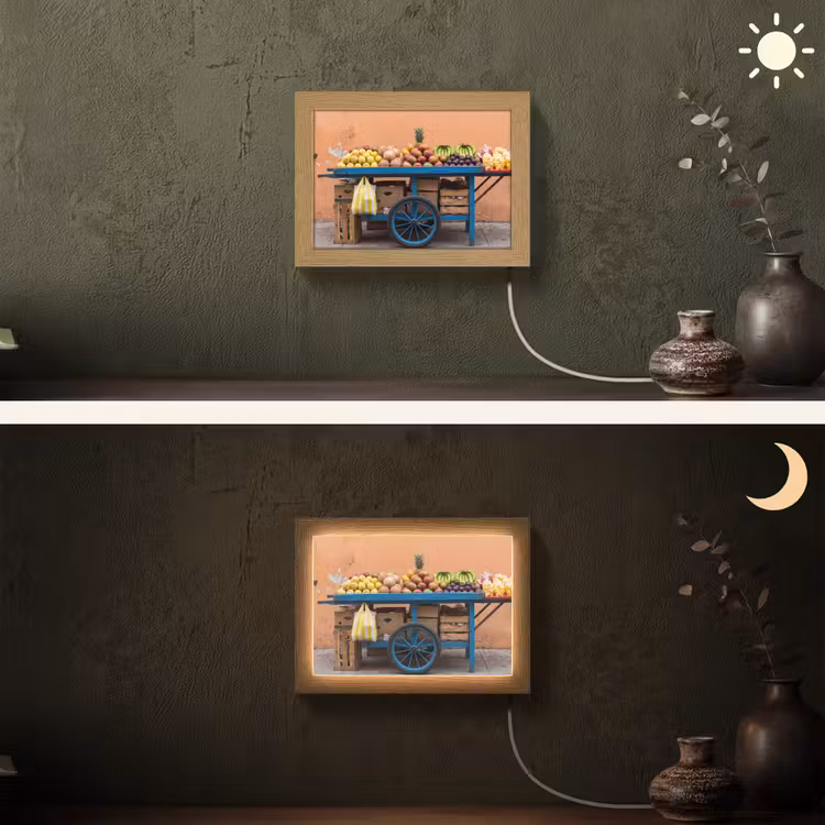 Lightbox - Wandlamp - Fruit - Kar - Straat — 3