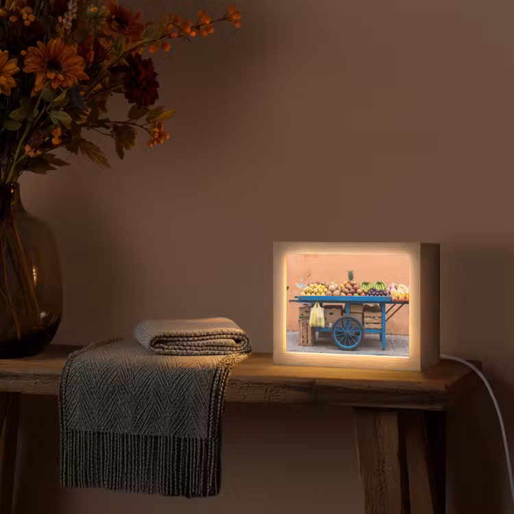Lightbox - Wandlamp - Fruit - Kar - Straat — 5