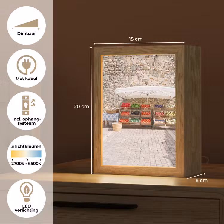 Tafellamp - Eten - Markt - Vers — 7