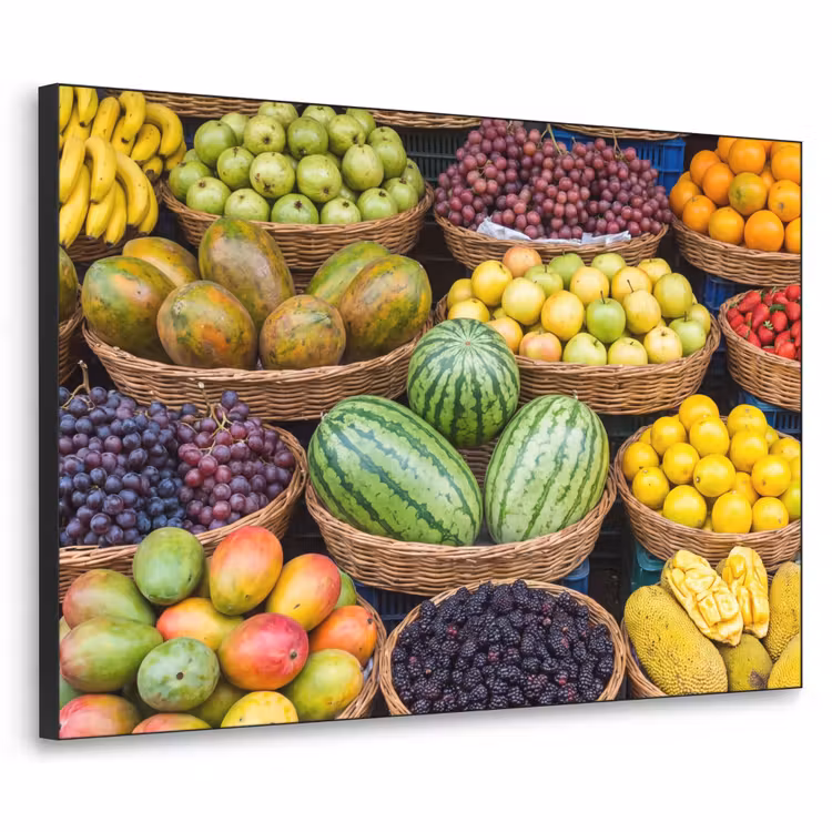 Art Frame - Fruit - Markt - Kleurrijk — 1