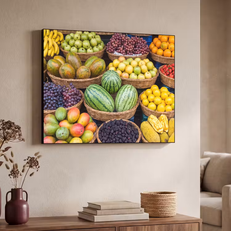 Art Frame - Fruit - Markt - Kleurrijk — 7