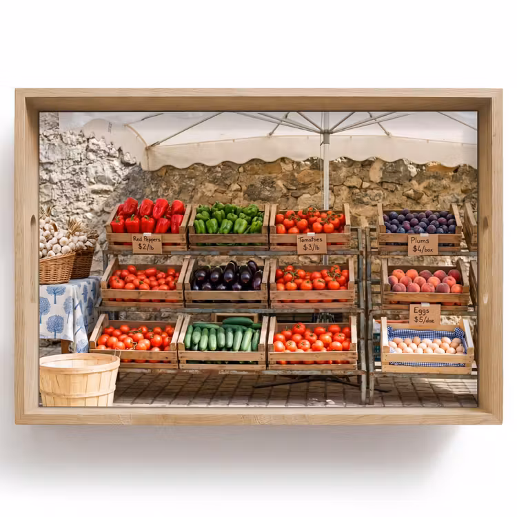 Dienblad - Eten - Markt - Vers — 1