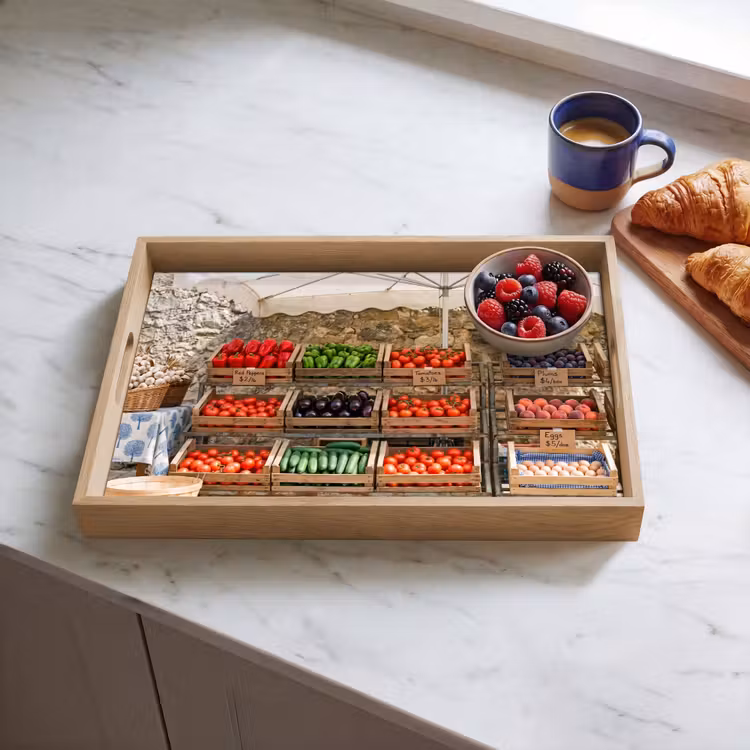 Dienblad - Eten - Markt - Vers — 4