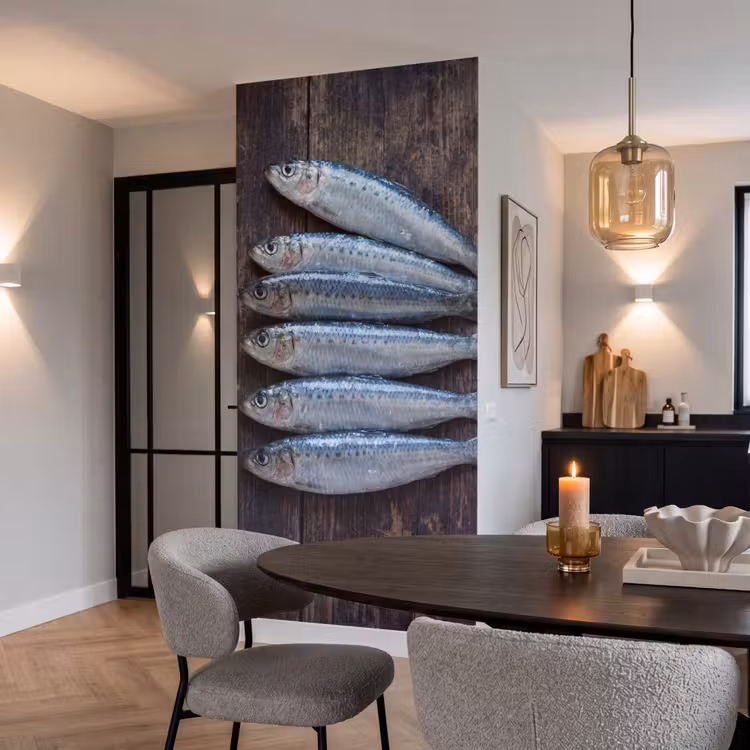 Behang - Vis - Hout - Eten — 5