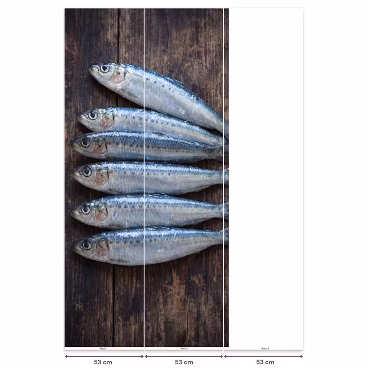 Behang - Vis - Hout - Eten — 6