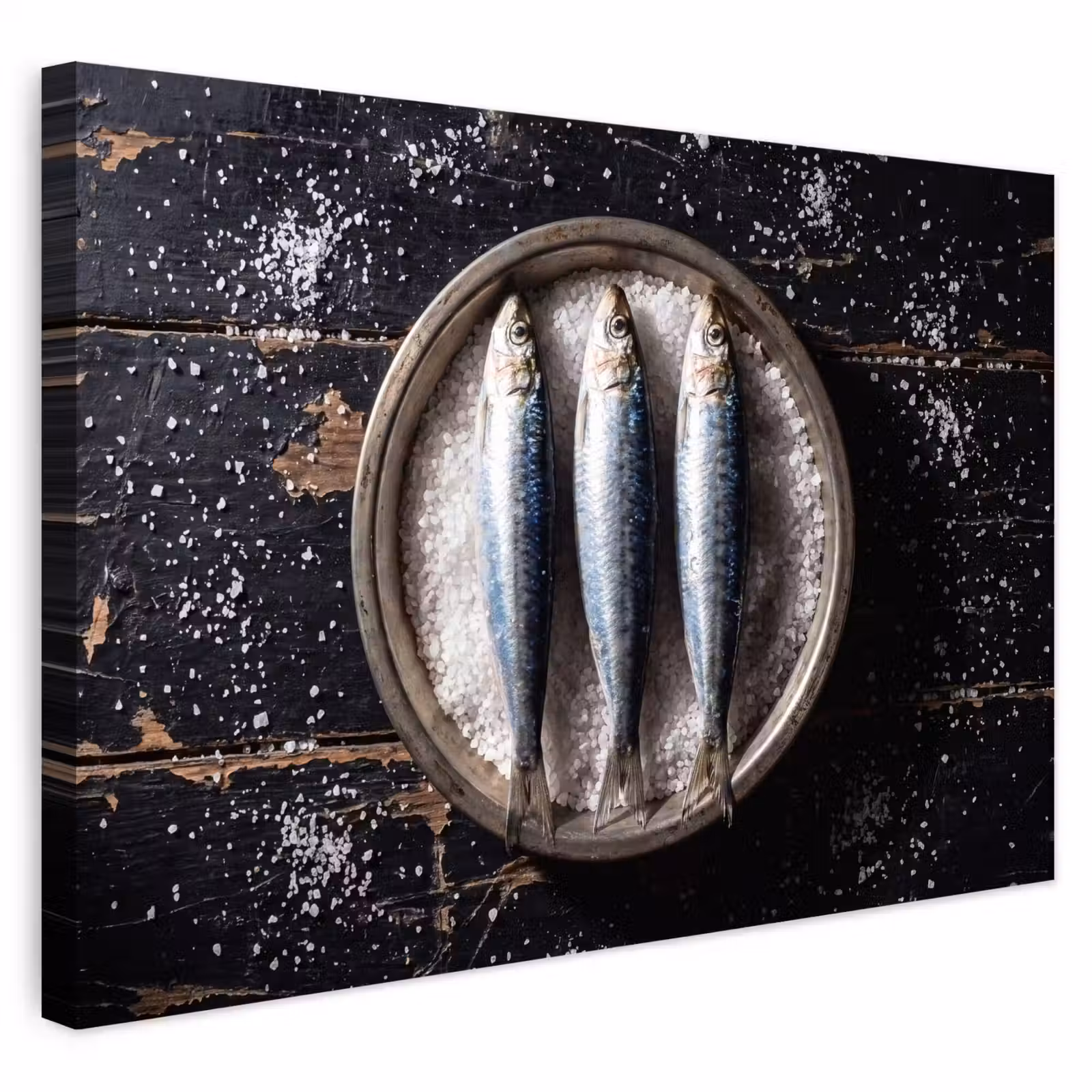 Buiten canvas - Vis - Zout - Eten — 1