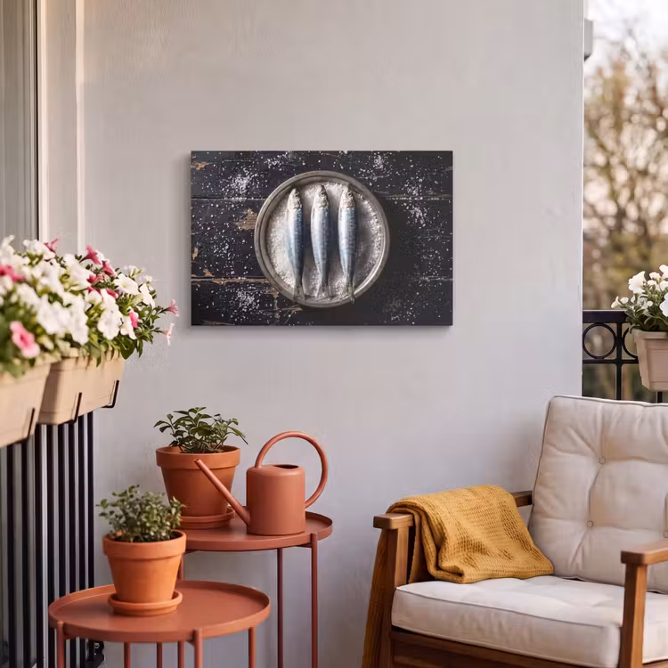 Buiten canvas - Vis - Zout - Eten — 3