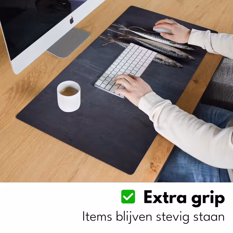 Bureau onderlegger - Drie vissen - Touw — 6