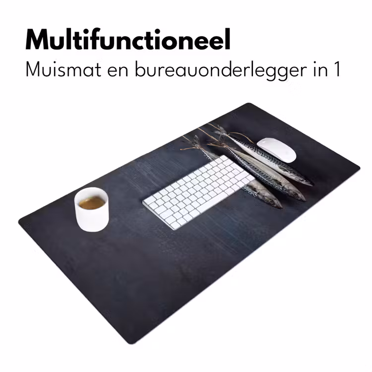Bureau onderlegger - Drie vissen - Touw — 7