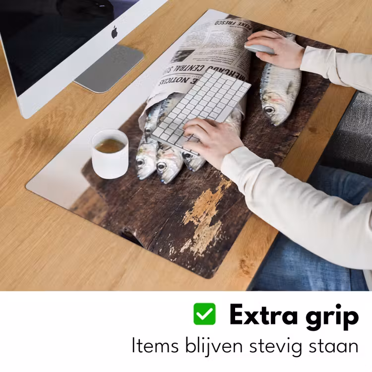 Bureau onderlegger - Sardientje - krant - snijplank — 6