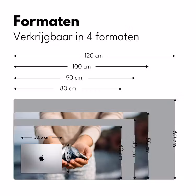 Bureau onderlegger - Vis - Handen - Natuur — 8