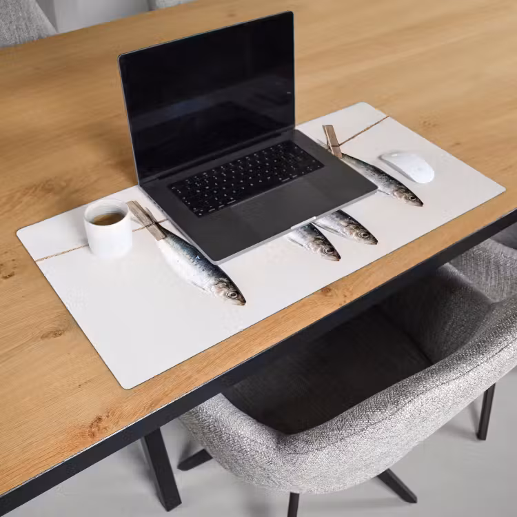 Bureau onderlegger - Vis - Hangend - Eten — 3