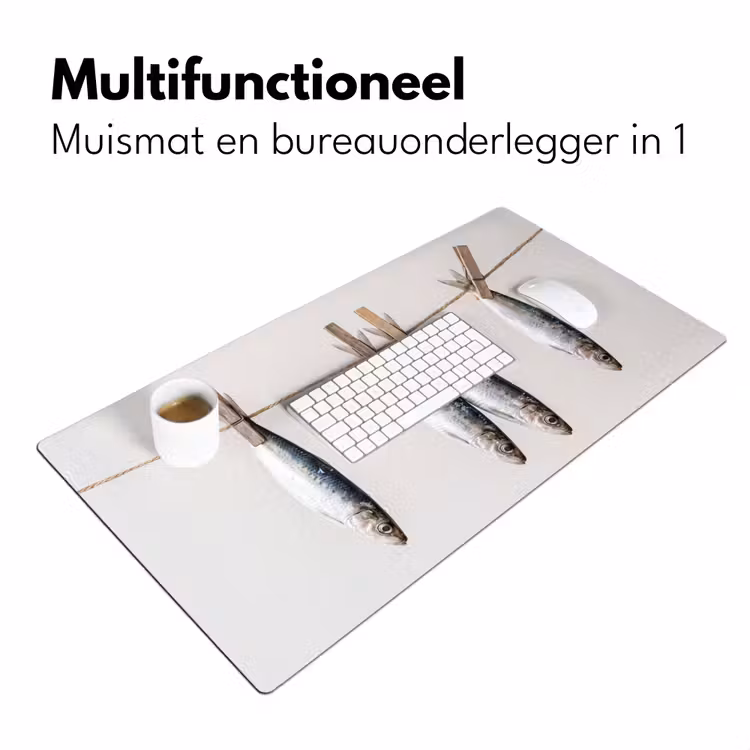 Bureau onderlegger - Vis - Hangend - Eten — 7