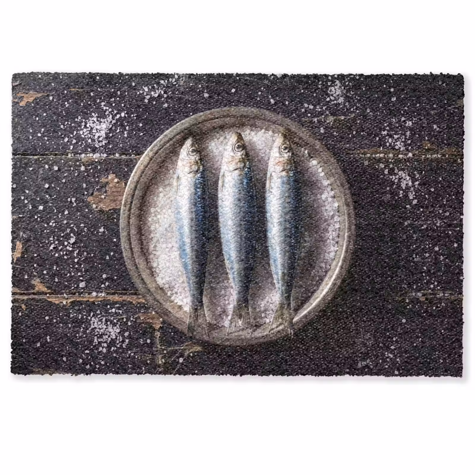Deurmat - Vis - Zout - Eten — 1