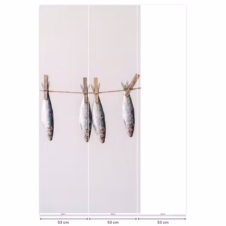 Behang - Vis - Hangend - Eten — 6