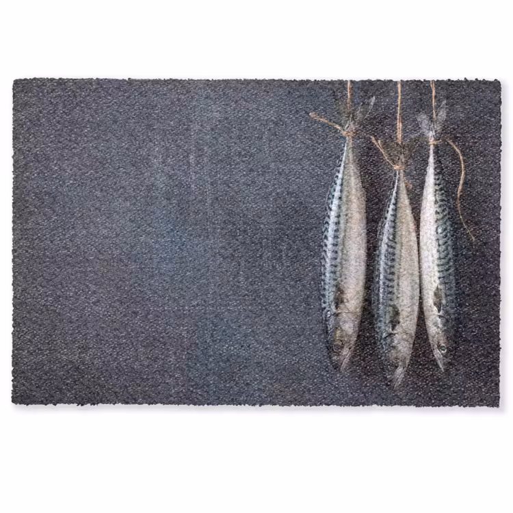 Deurmat - Drie vissen - Touw — 1