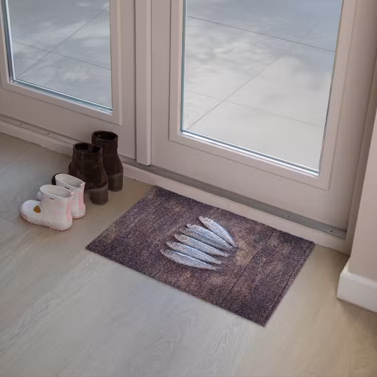 Deurmat - Vis - Hout - Eten — 8