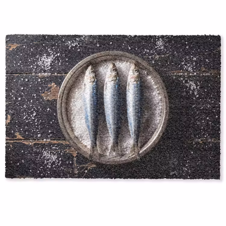 Deurmat - Vis - Zout - Eten — 1