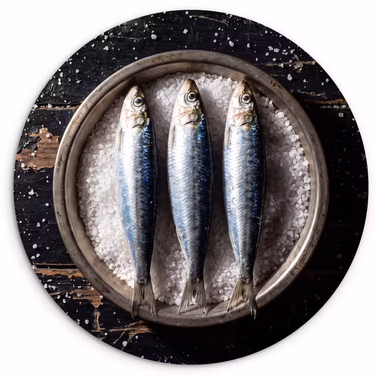 Muurcirkel - Vis - Zout - Eten — 1