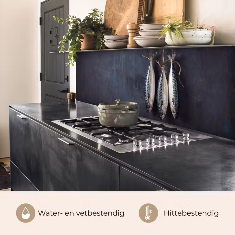 Keuken achterwand - Drie vissen - Touw — 3