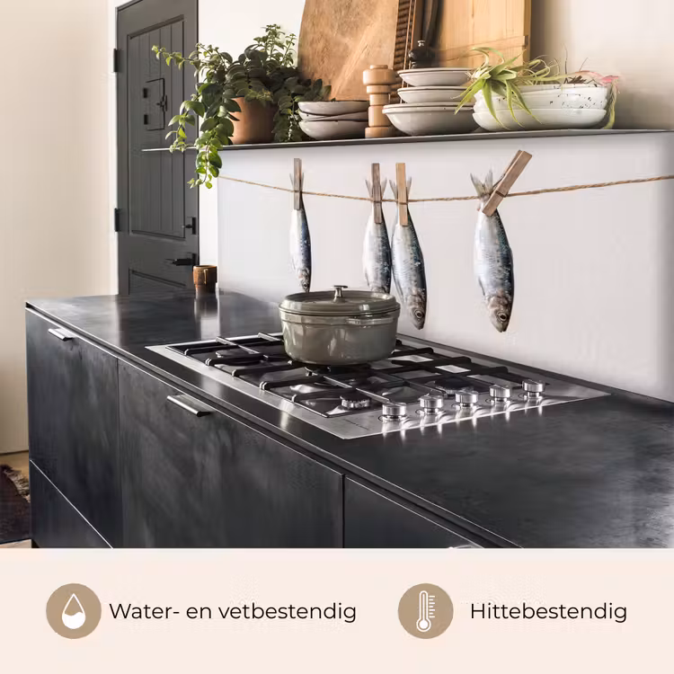 Keuken achterwand - Vis - Hangend - Eten — 3
