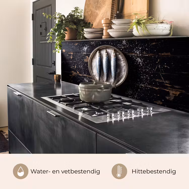 Keuken achterwand - Vis - Zout - Eten — 3