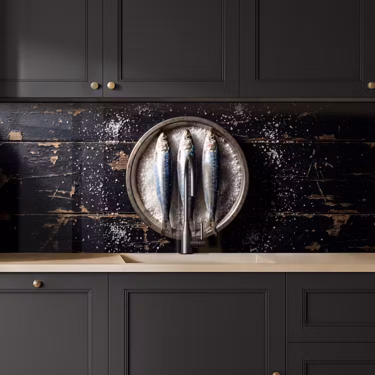 Keuken achterwand - Vis - Zout - Eten — 6