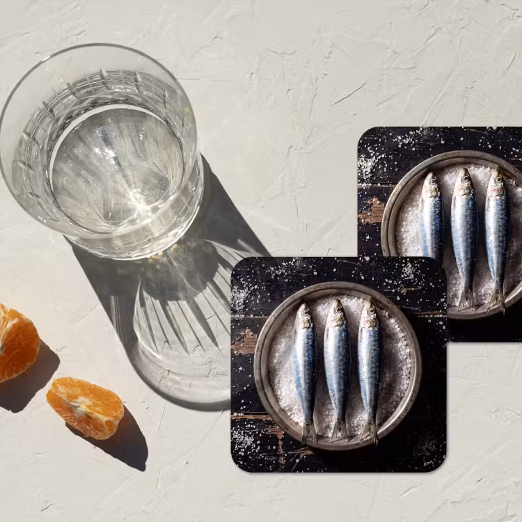 Onderzetter - Vis - Zout - Eten — 2