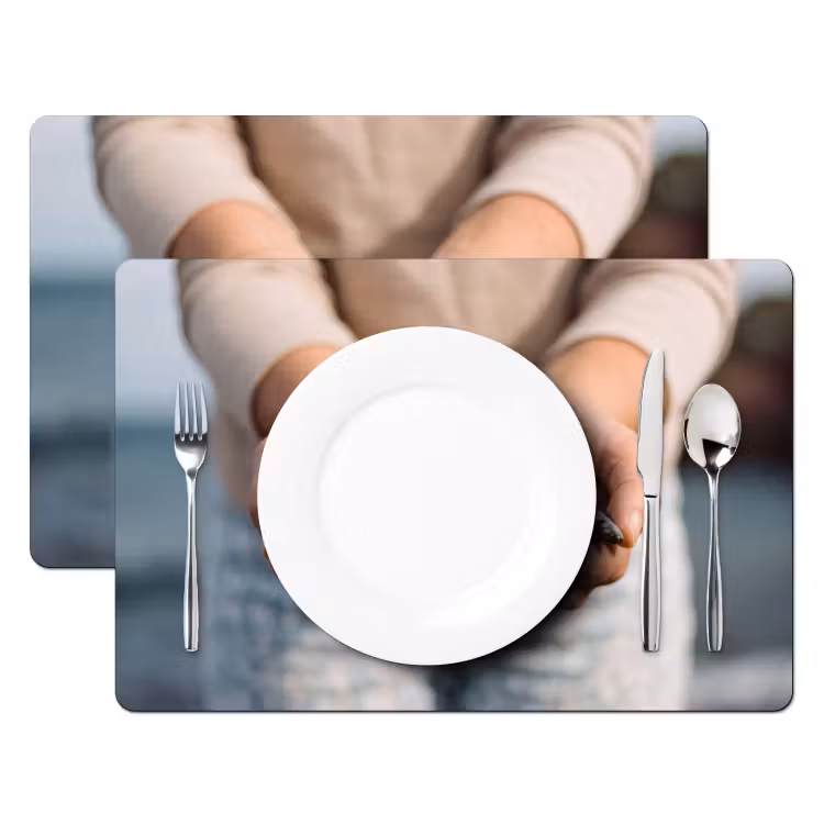 Placemat - 6 stuks - Vis - Handen - Natuur — 2