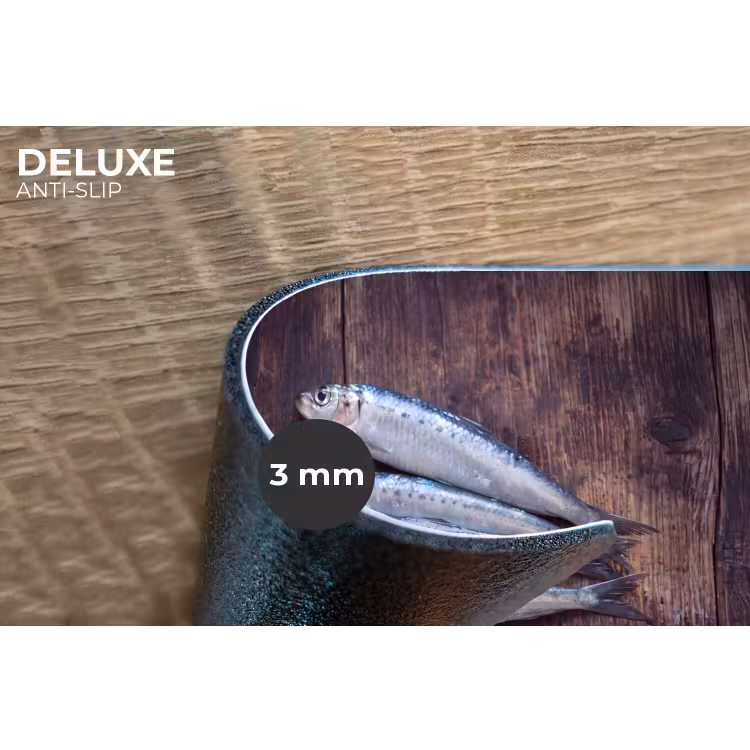 Placemat - 6 stuks - Vis - Hout - Eten — 4