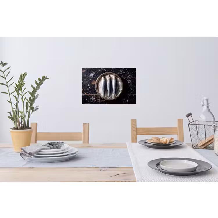 Muursticker - Vis - Zout - Eten — 3